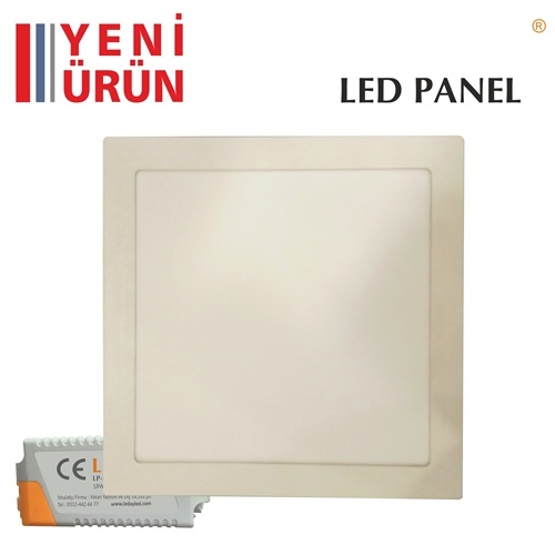LED PANEL 24 Watt - 30x30cm - Beyaz 6500K